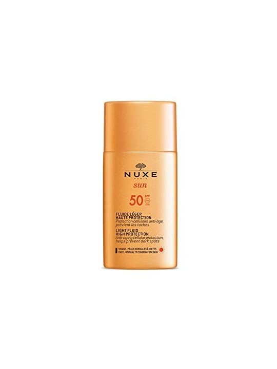 Nuxe Sun Olio Abbronzante Alta Protezione SPF50 donna 50ml
