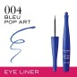 Bourjois Liner Pinceau Eyeliner Impermeabile 2 5 g 004 Blu Pop Art donna