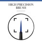 Bourjois Liner Pinceau Eyeliner Impermeabile 2 5 g 004 Blu Pop Art donna