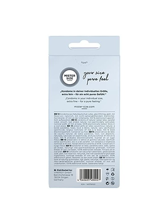 Preservativi adattati 47mm 10 pz