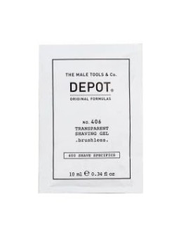Depot 406 Gel di Rasatura Rinfrescante e Addolcente al Mentolo 10ml donna