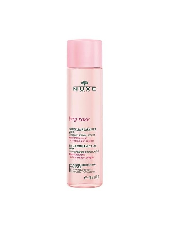 Nuxe Acqua micellare lenitiva 3 in 1 Very Rose - Volume: 200ml donna Nuxe www.essenzetotalstyle.com 