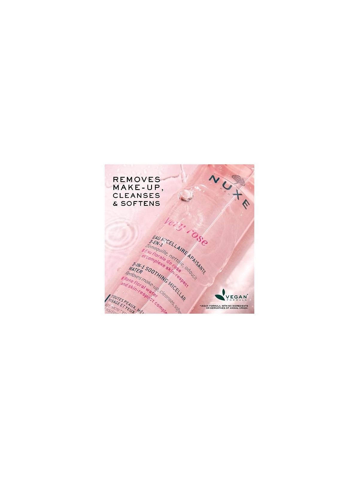 Nuxe Acqua micellare lenitiva 3 in 1 Very Rose - Volume: 200ml donna Nuxe www.essenzetotalstyle.com 