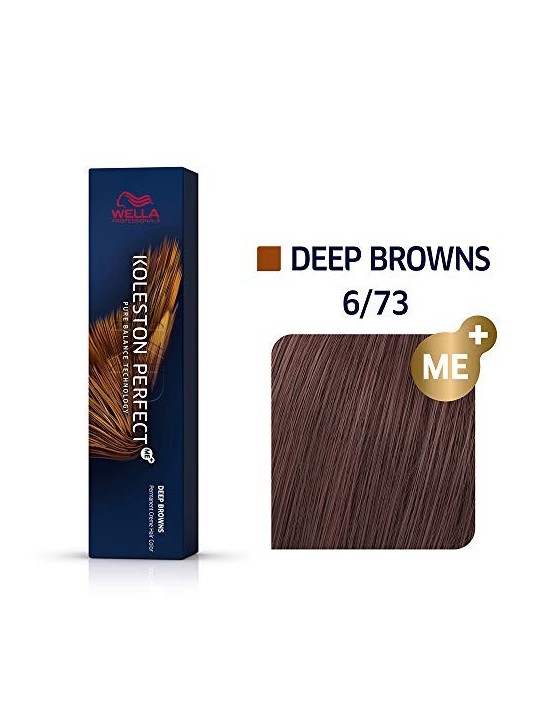 Wella Professional Koleston Perfect ME Deep Browns 673 donna