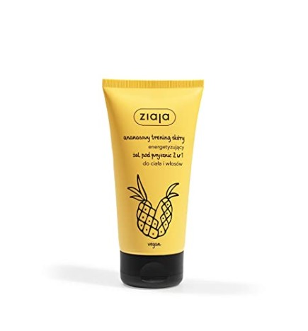 Pineapple Skin Training gel doccia energizzante 2in1 per corpo e capelli 160ml