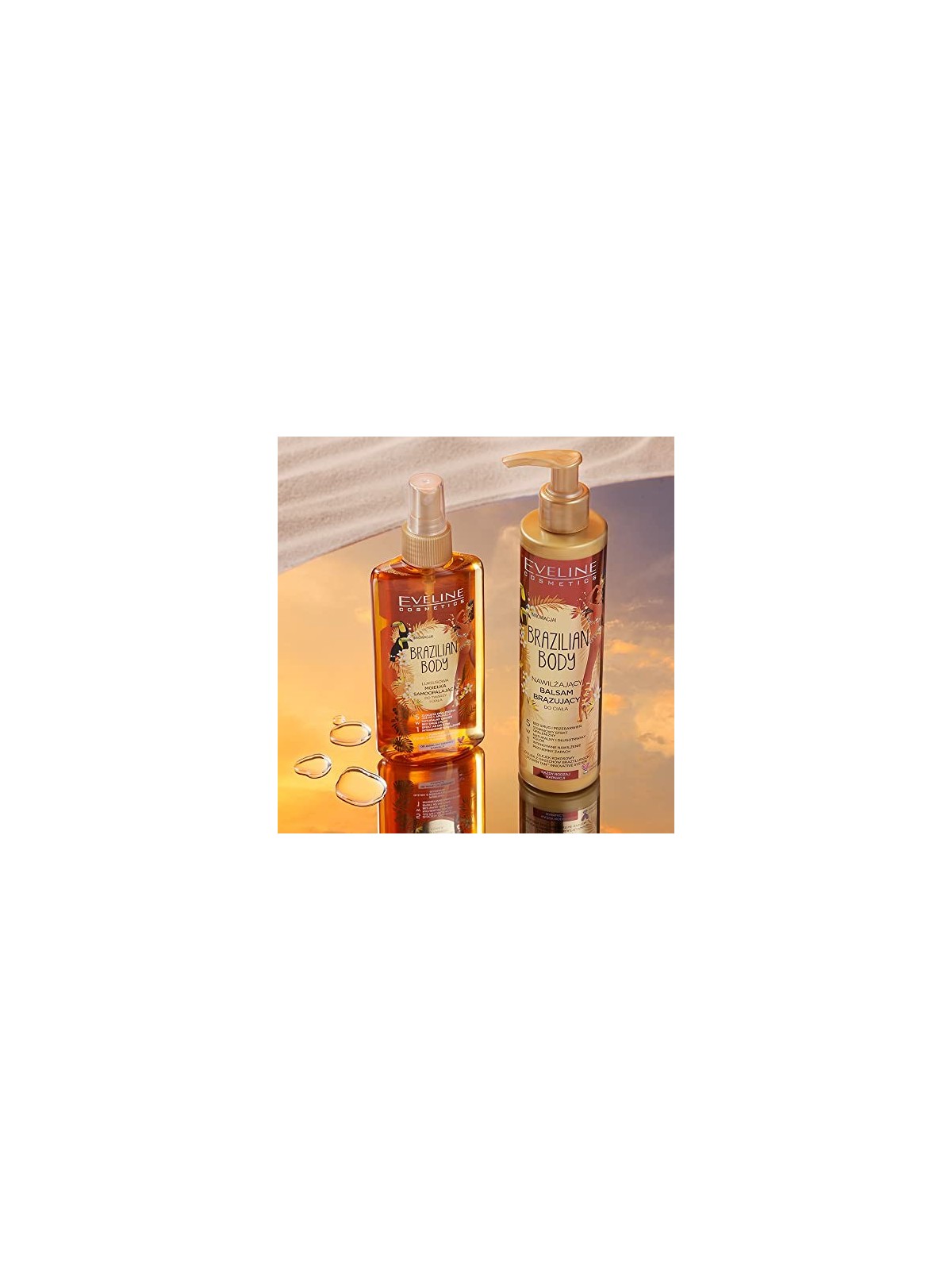 EVELINE Brazilian Body Moisturizing Self-Tanning Balm 200ML