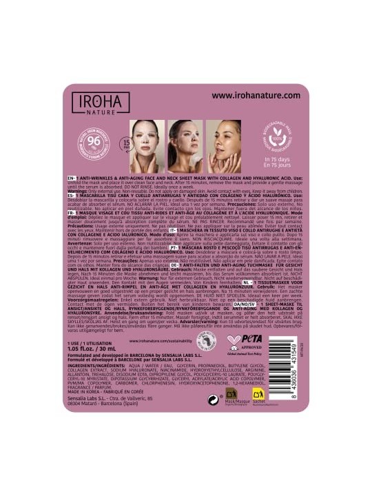 Fiala viso illuminante Instant Flash con collagene e acido ialuronico 15 ml