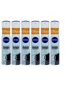 Nivea Black White Invisible Fresh Antitraspirante Spray donna 200ml