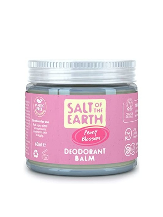 SaltOfTheEarth Balsamo Deodorante ambra e legno di sandalo donna 600g