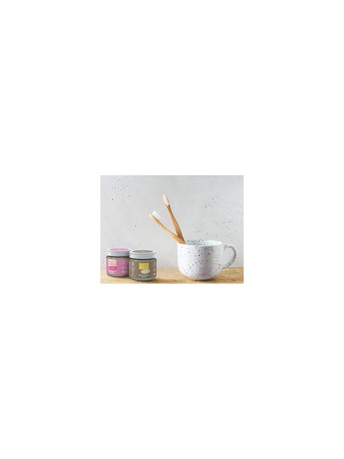 SaltOfTheEarth Balsamo Deodorante ambra e legno di sandalo donna 600g
