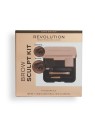 Makeup Revolution Kit per modellare le sopracciglia Set per sopracciglia 22 g donna Dark
