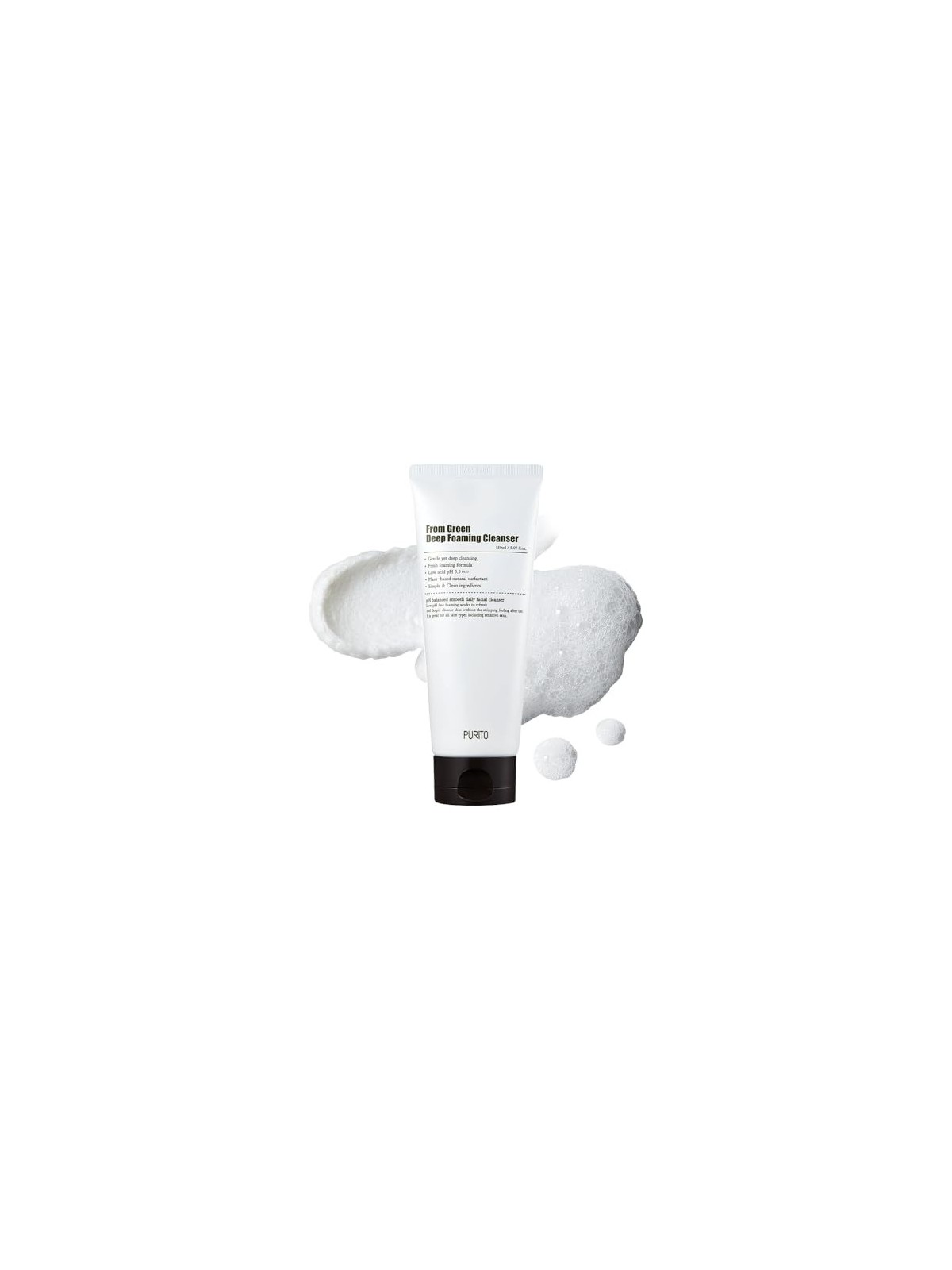 Purito Da Green Deep Foaming Cleanser 150ml