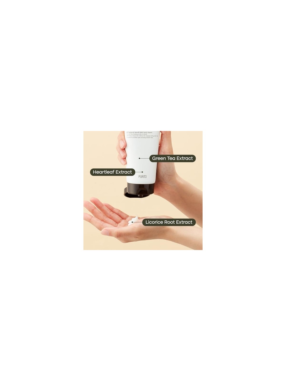 Purito Da Green Deep Foaming Cleanser 150ml
