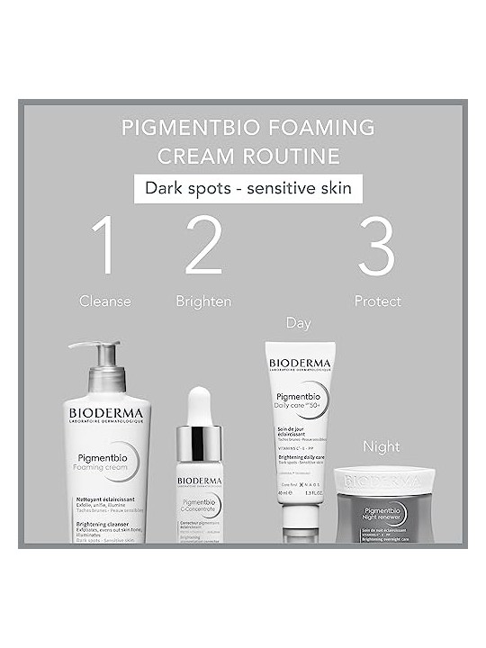 Bioderma Pigmentbio Crema Schiumogena Detergente Illuminante donna 500ml