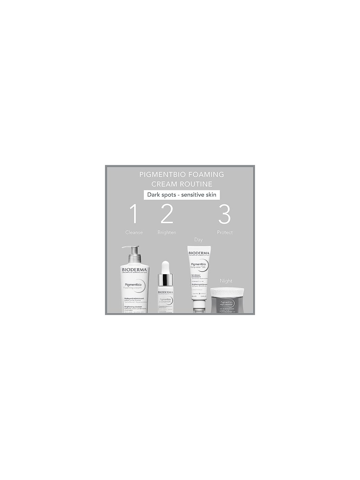 Bioderma Pigmentbio Crema Schiumogena Detergente Illuminante donna 500ml
