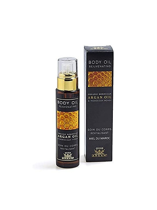 Diar Argan OLIO CORPO RIGENERANTE puro argan con miele 50ml donna