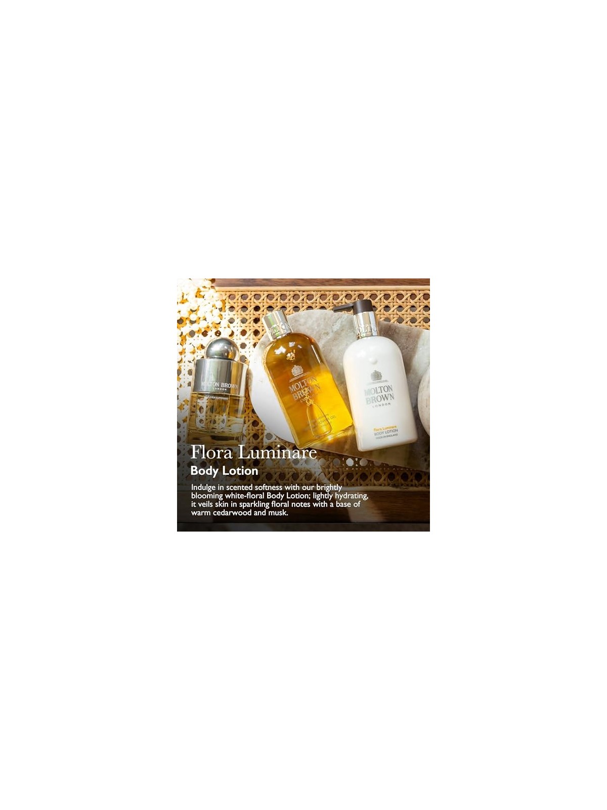 Lozione corpo donna Molton Brown Flora Luminare 300ml