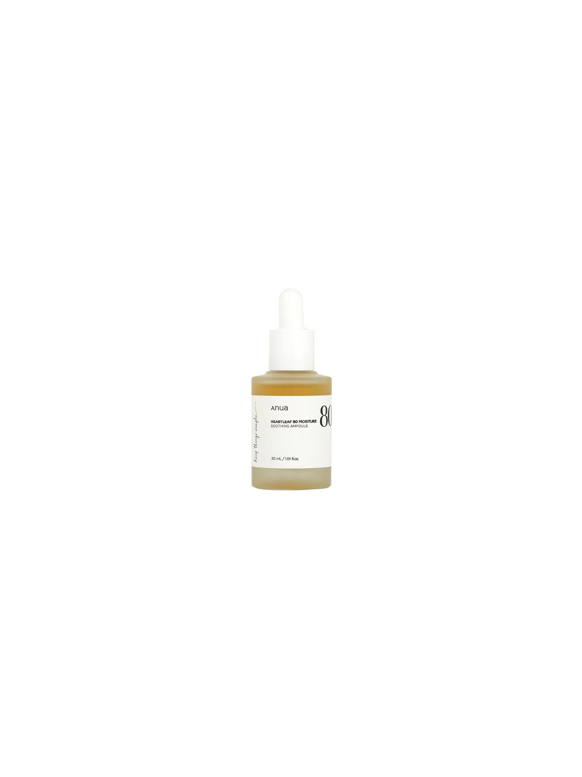 ANUA  HEARTLEAF 80% AMPOULE 30ml