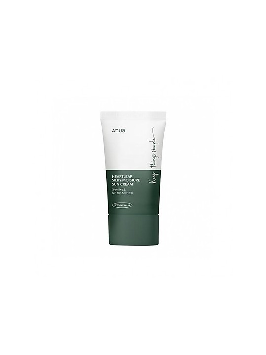 ANUA  HEARTLEAF SILKY MOISTURE SUNSCREEN 50ml