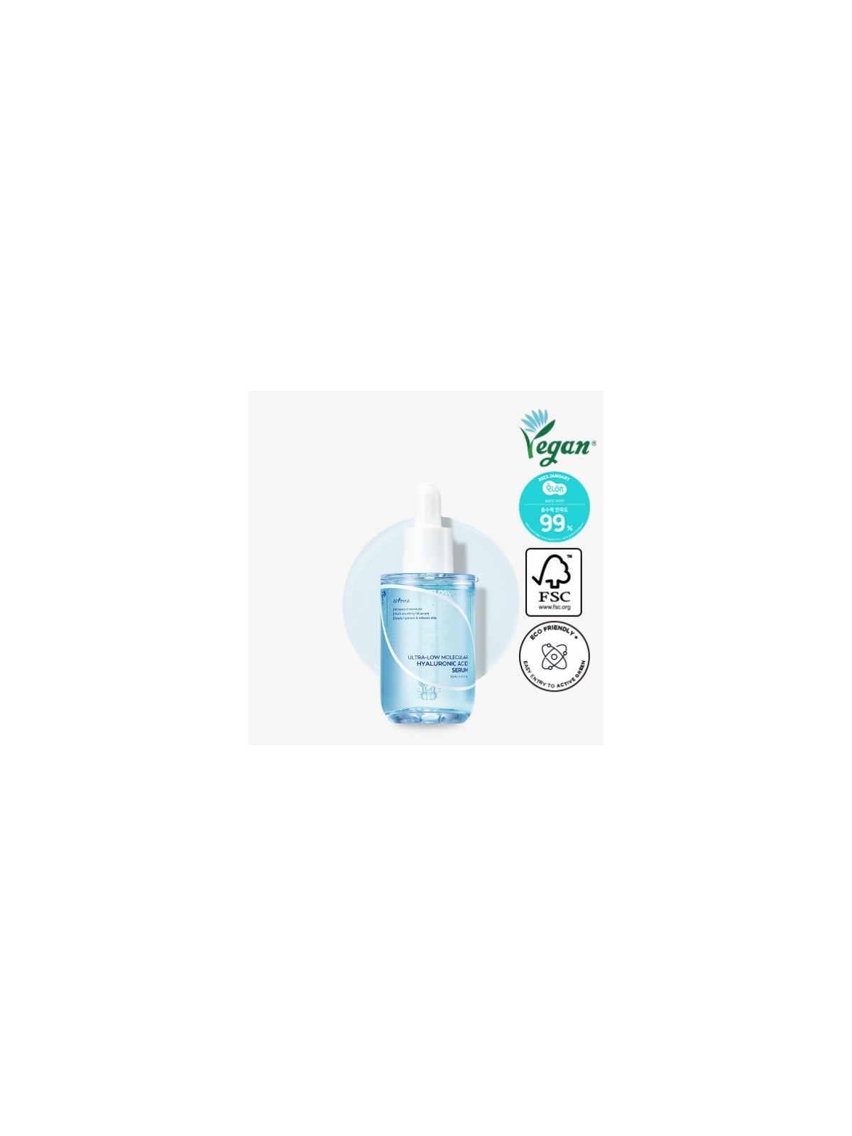 ISNTREE ULTRA-LOW MOLECULAR HYALURONIC ACID SERUM_50ml