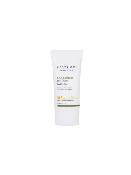 Mary&May  CICA Soothing Sun Cream SPF50+ PA++++ 50ml