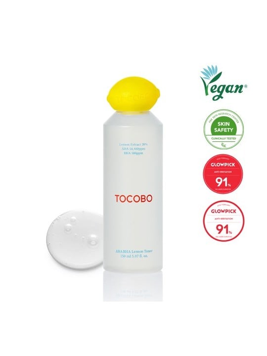TOCOBO AHA BHA LEMON TONER 150mL