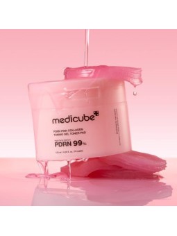 PDRN PINK COLLAGEN TONING GEL TONER PAD 70ea