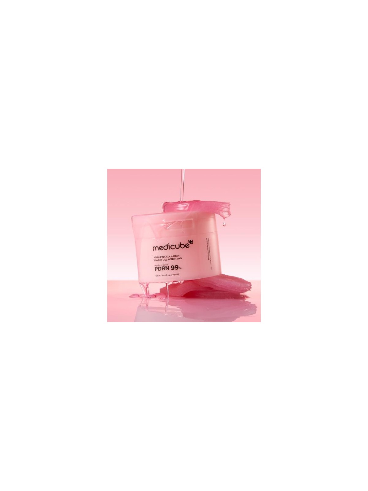 PDRN PINK COLLAGEN TONING GEL TONER PAD 70ea