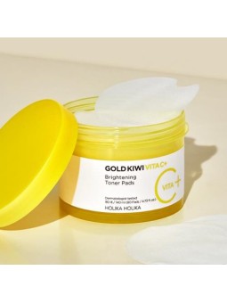 Gold Kiwi Vita C Plus Brightening Toner Pad 80pcs