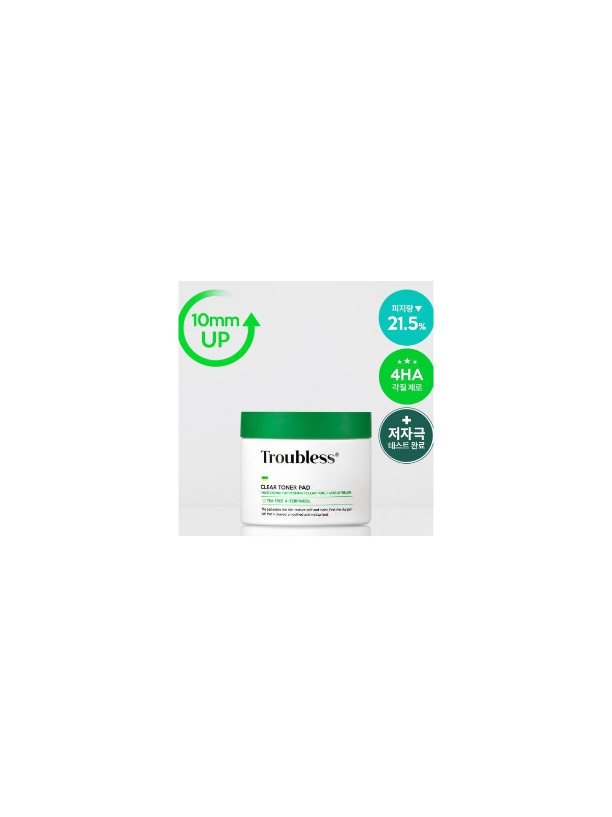 CLEAR TONER PAD 60ea