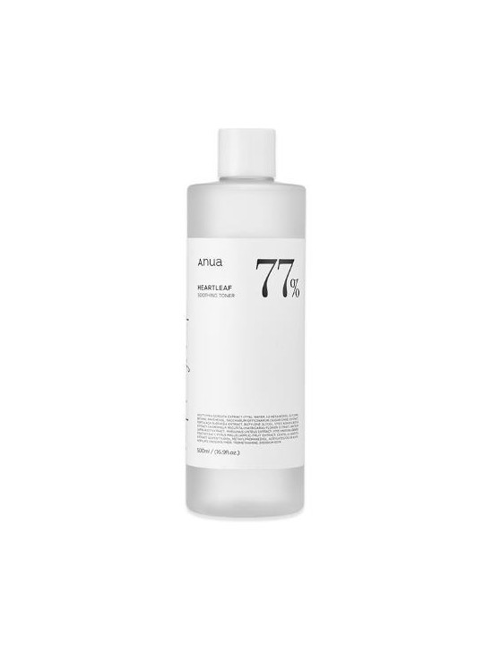 HEARTLEAF 77% SOOTHING TONER 500ml