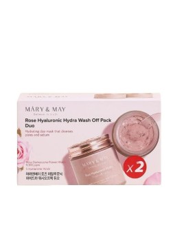 Rose Hyaluronic Hydra Wash Off Pack Duo 125g x2