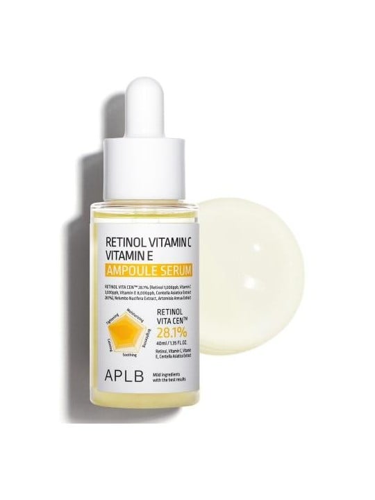 Retinol Vitamin C Vitamin E  Ampoule Serum 40ml