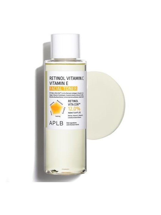 Retinol Vitamin C Vitamin E  Facial Toner 160ml