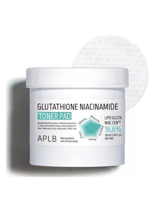 Glutathione Niacinamide Toner Pad 60 pads