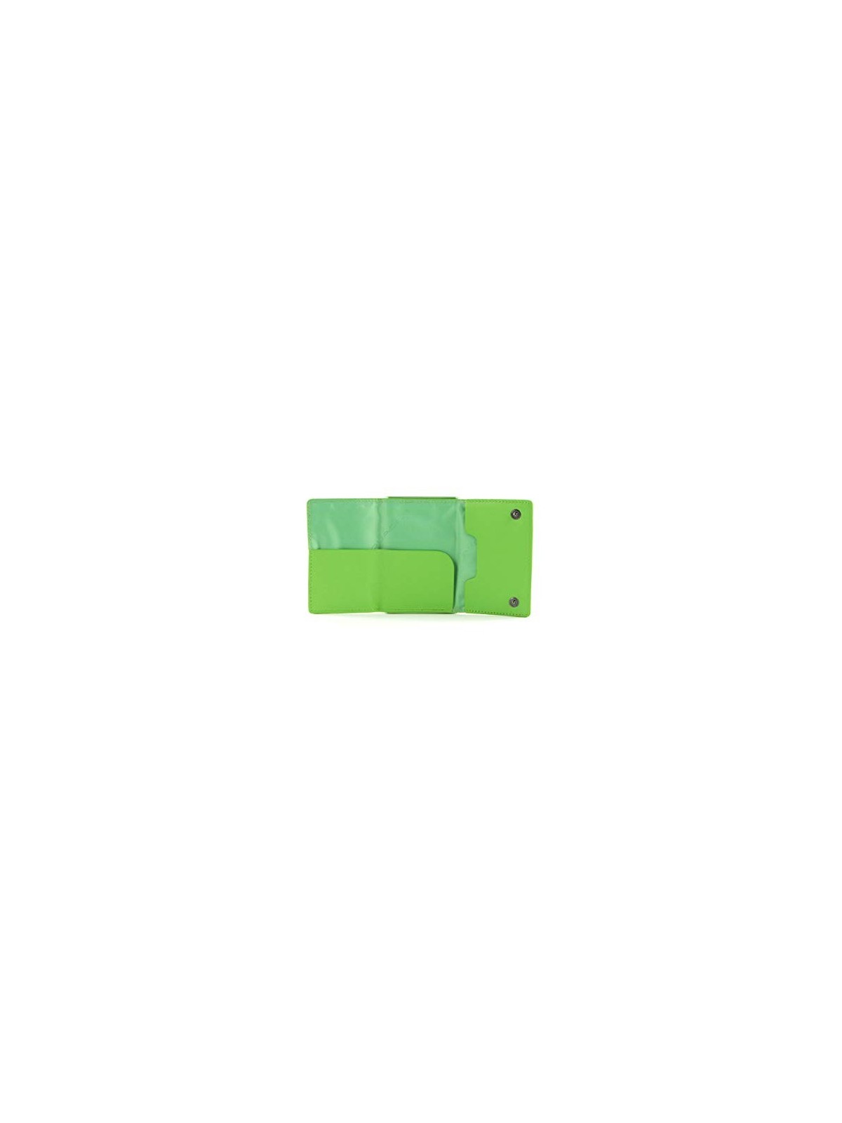 Porta Carte di Cuoio Piquadro Blue Square con Sistema Scorrevole e Protezione Antifrode RFID Verde unisex Piquadro www.essenzeto