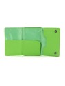 Porta Carte di Cuoio Piquadro Blue Square con Sistema Scorrevole e Protezione Antifrode RFID Verde unisex Piquadro www.essenzeto