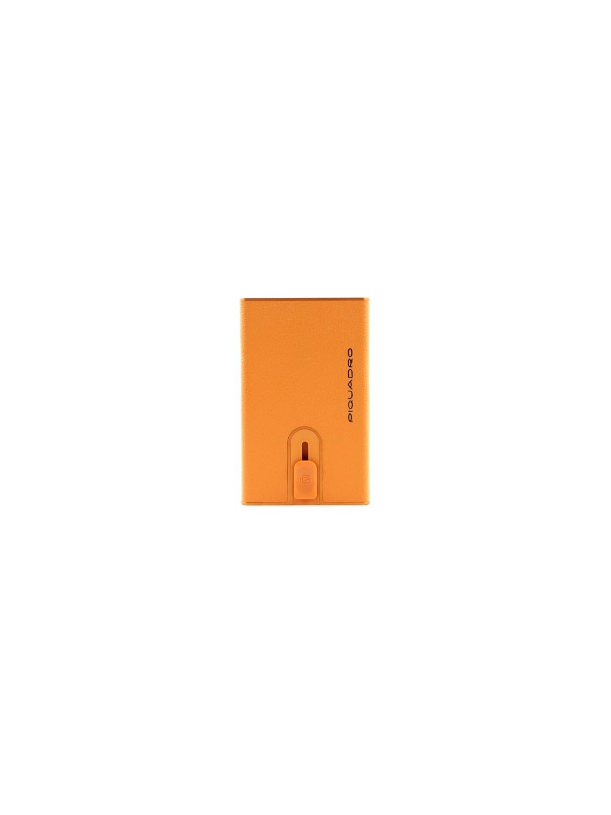 Piquadro Blue Square Porta Carte in Pelle Arancione