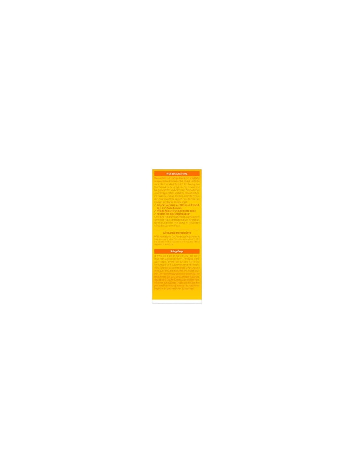 Crema Cambio Pannolino Calendula Weleda Baby unisex 75ml