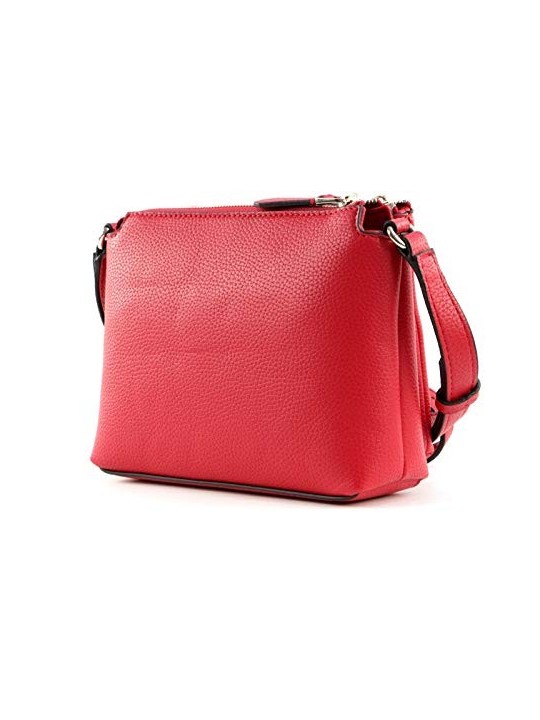 Guess Borsa a Tracolla in Pelle Becca Rossa Donna