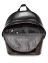 Guess Dan Zaino Uomo in Pelle Sintetica Nero Marrone