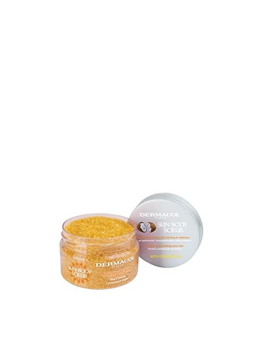 Dermacol Sun Body Scrub Peeling corpo con olio di cocco donna 2000g
