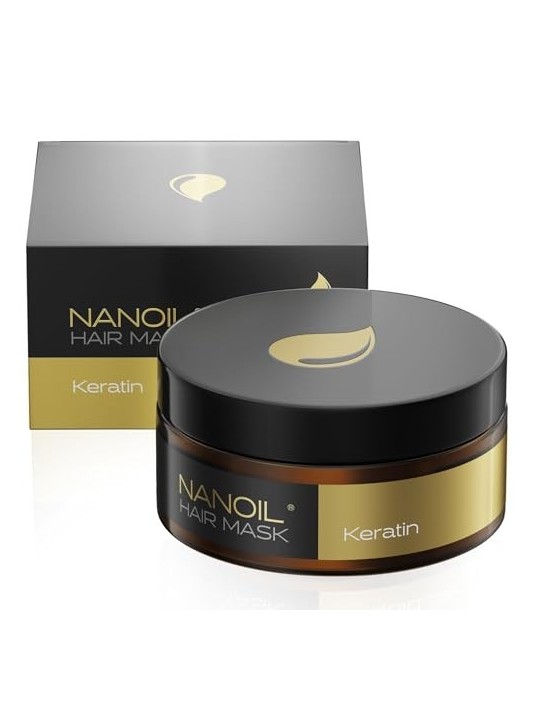Maschera per capelli Nanoil HAIR MASK con cheratina 300ml