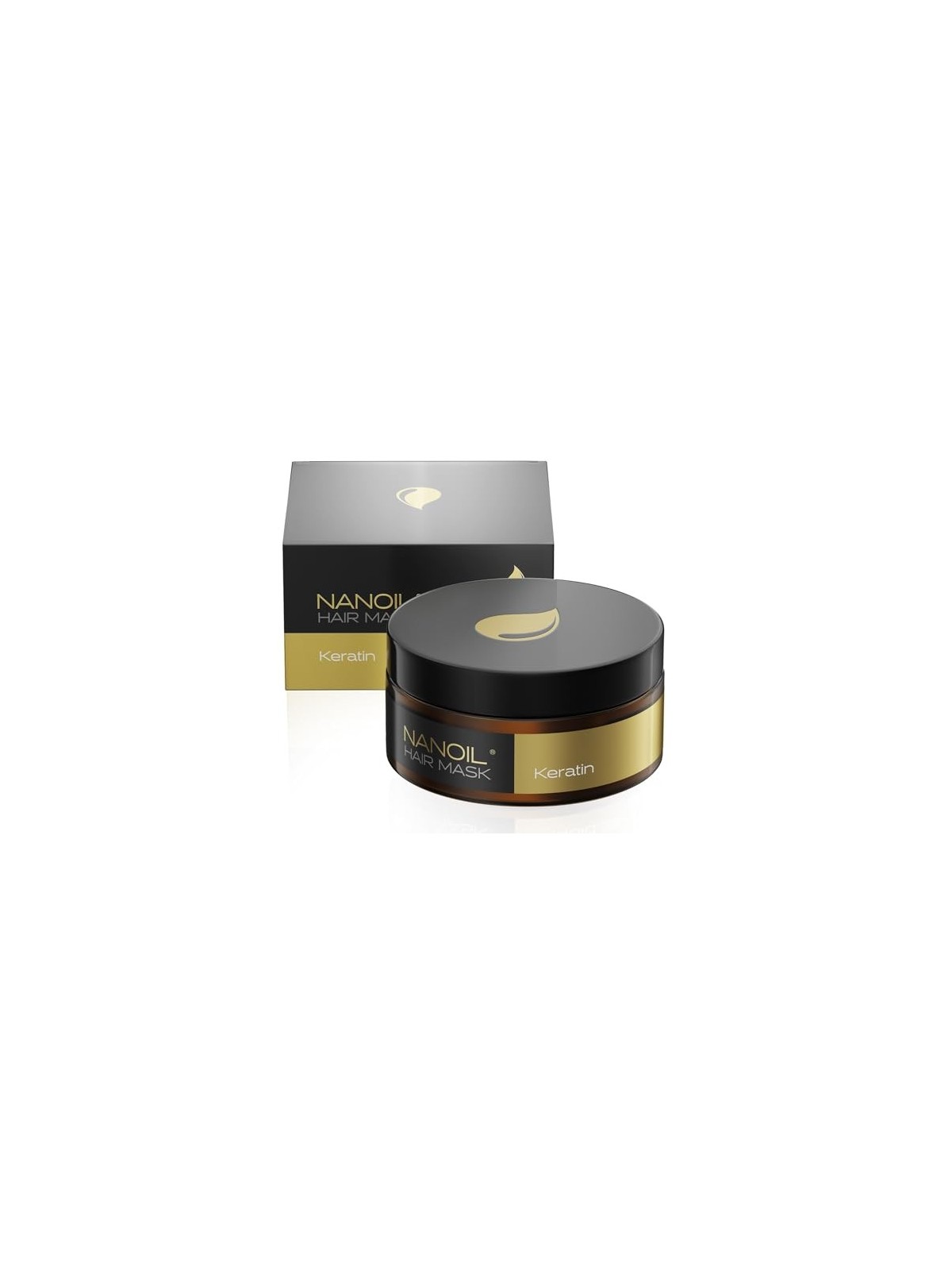 Maschera per capelli Nanoil HAIR MASK con cheratina 300ml