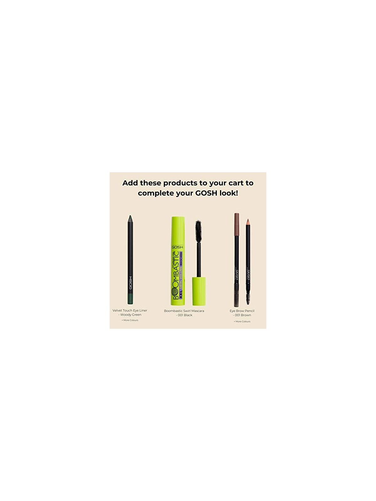 Palette occhi Gosh EYEDENTITY 003-sii felice unisex