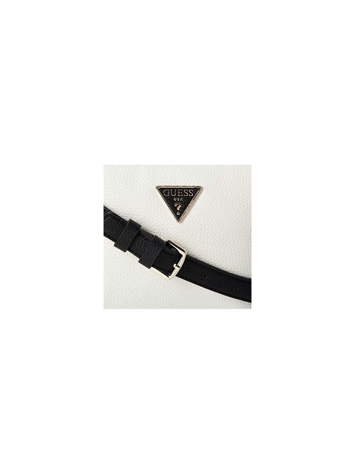 Guess Becca Borsa a Tracolla in Pelle Bianca Donna