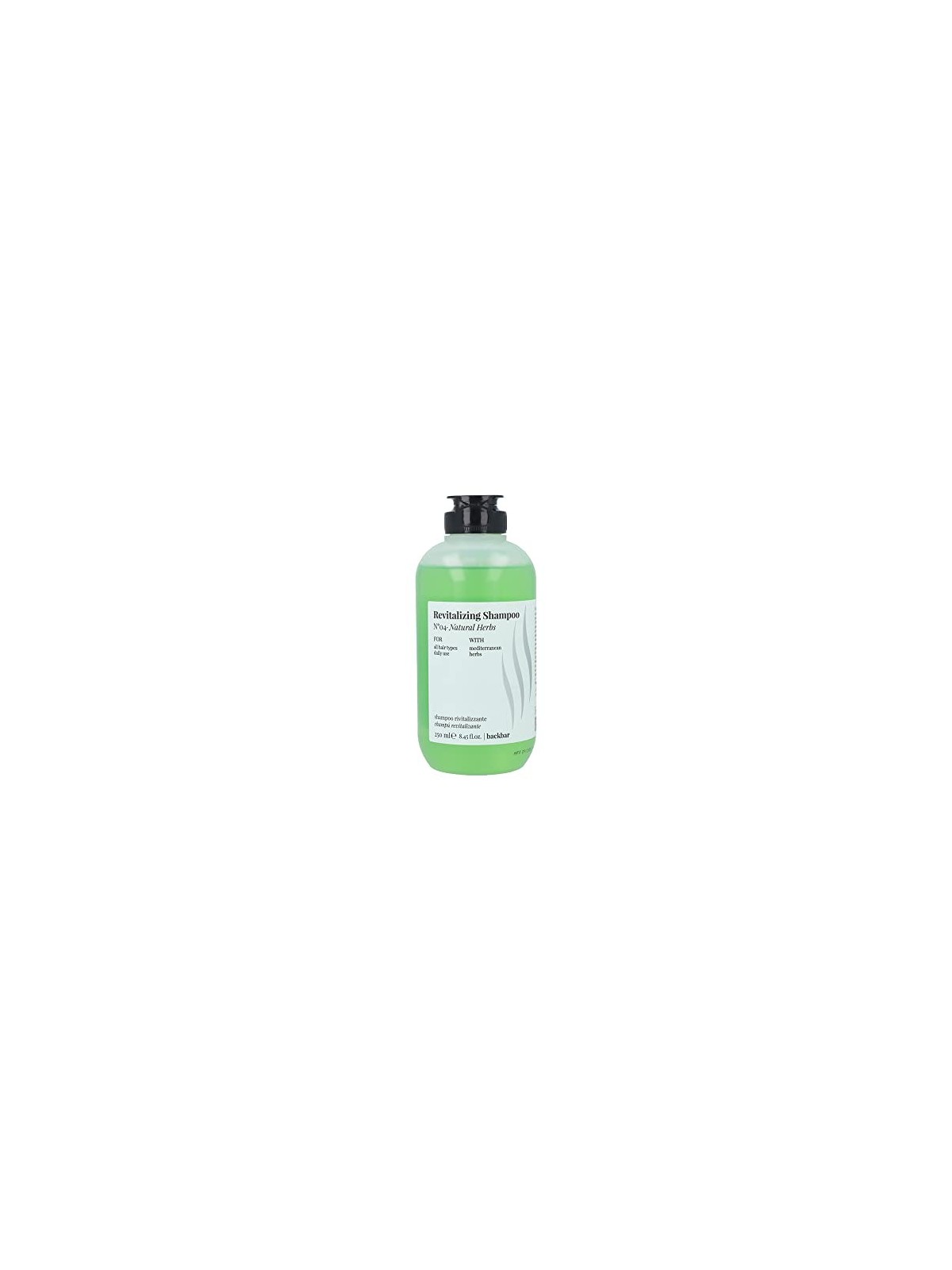 FarmaVita BACK BAR Shampoo Rivitalizzante n04Erbe Naturali 250ml Unisex