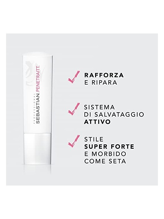Sebastian Professional Penetraitt Conditioner Balsamo Rigenerante donna 250ml Sebastian Professional www.essenzetotalstyle.com 
