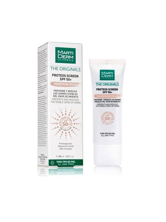 Martiderm Proteos Screen Spf 50 Crema Colorata 40ml Unisex