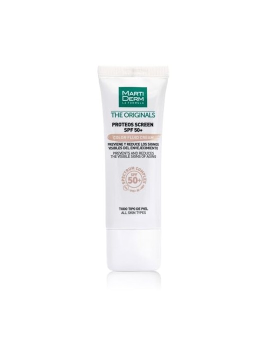 Martiderm Proteos Screen Spf 50 Crema Colorata 40ml Unisex